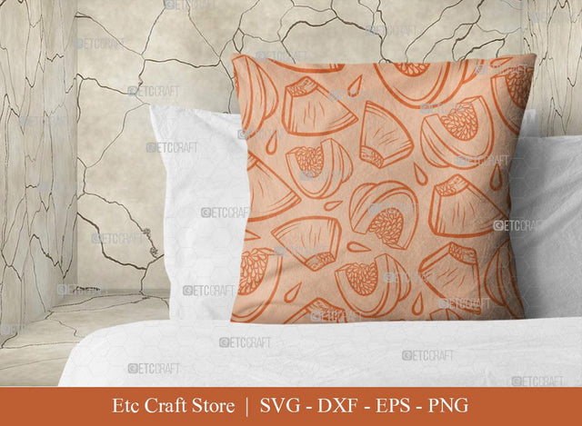 Pumpkin Pattern SVG Cut File | Fall Pattern | Seamless Pattern | Pattern Background | Holiday Svg | Thanksgiving Svg | Pattern Design SVG ETC Craft 