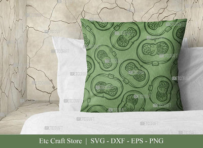 Pumpkin Pattern SVG Cut File | Fall Pattern | Seamless Pattern | Pattern Background | Holiday Svg | Thanksgiving Svg | Pattern Design SVG ETC Craft 