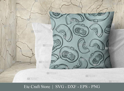 Pumpkin Pattern SVG Cut File | Fall Pattern | Seamless Pattern | Pattern Background | Holiday Svg | Thanksgiving Svg | Pattern Design SVG ETC Craft 