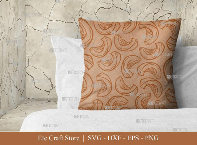 Pumpkin Pattern SVG Cut File | Fall Pattern | Seamless Pattern | Pattern Background | Holiday Svg | Thanksgiving Svg | Pattern Design SVG ETC Craft 
