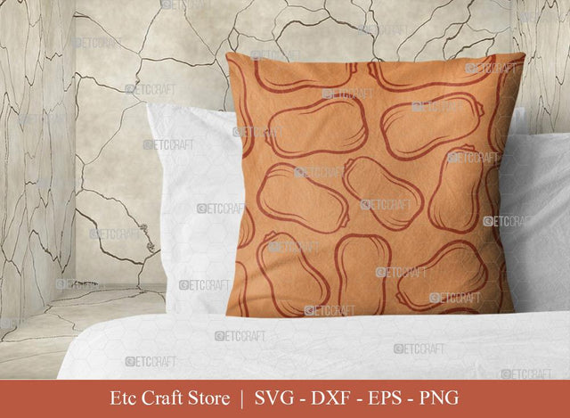 Pumpkin Pattern SVG Cut File | Fall Pattern | Seamless Pattern | Pattern Background | Holiday Svg | Thanksgiving Svg | Pattern Design SVG ETC Craft 