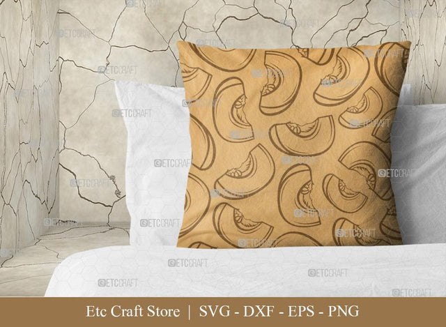 Pumpkin Pattern SVG Cut File | Fall Pattern | Seamless Pattern | Pattern Background | Holiday Svg | Thanksgiving Svg | Pattern Design SVG ETC Craft 