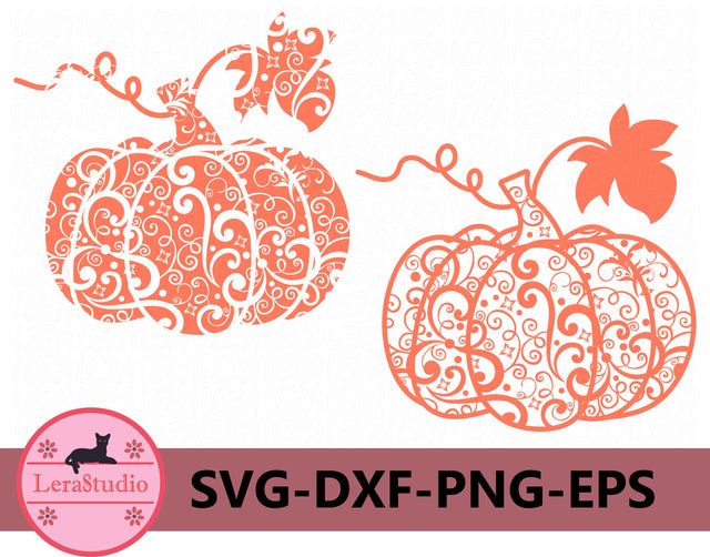 Pumpkin Pattern SVG SVG Lerastudio 