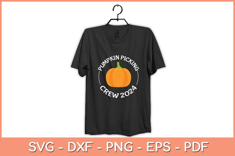 Pumpkin Picking Crew 2024 Funny Halloween Pumpkin Svg Design SVG artprintfile 
