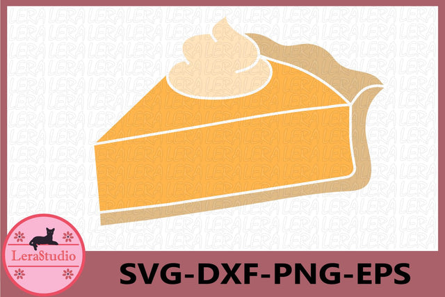 Pumpkin pie Svg SVG Lerastudio 