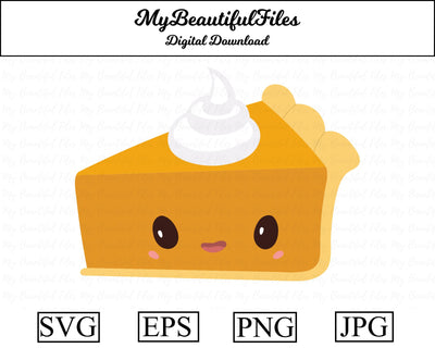 Pumpkin Pie - Thanksgiving SVG MyBeautifulFiles 