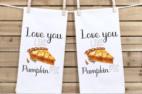 Pumpkin Pie Towel Sublimation Sublimation Jagonath Roy 