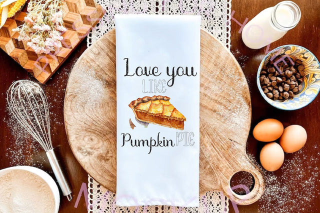 Pumpkin Pie Towel Sublimation Sublimation Jagonath Roy 