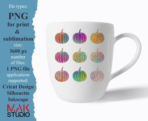 Pumpkin png, Pumpkin png file, Pumpkin printing, Fall sublimation, Pumpkin design Sublimation MAKStudion 