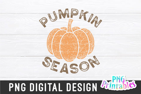 Pumpkin Season png - Fall png - Print File - Fall Sublimation Design - Autumn png - Digital Download Sublimation Svg Cuttables 