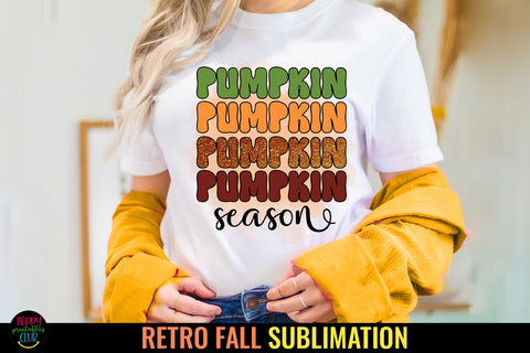 Pumpkin Season PNG I Fall Sublimation I Autumn Sublimation Sublimation Happy Printables Club 