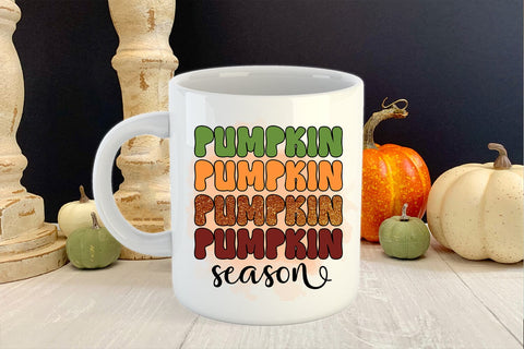 Pumpkin Season PNG I Fall Sublimation I Autumn Sublimation Sublimation Happy Printables Club 