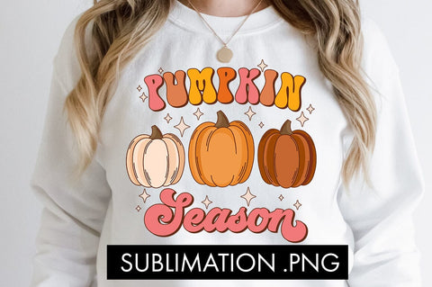 Pumpkin Season PNG Sublimation Sublimation Freeling Design House 