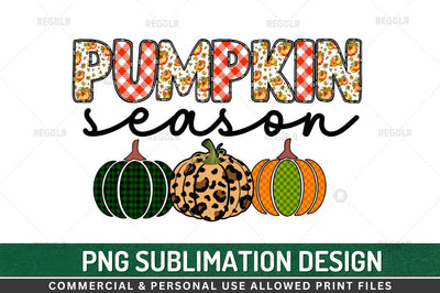 Pumpkin season Sublimation Design Sublimation Regulrcrative 