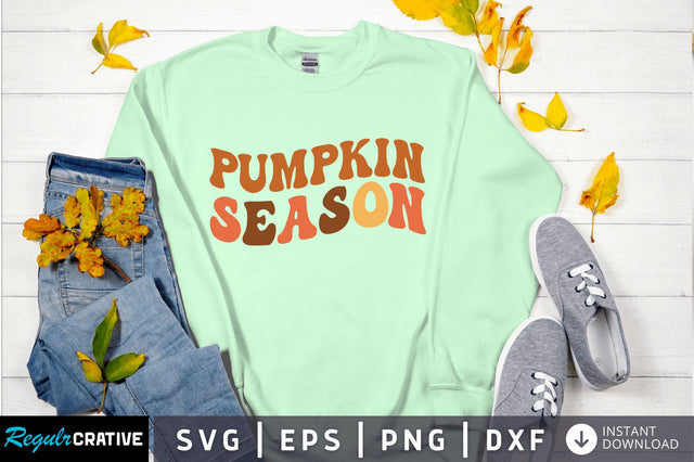 Pumpkin season SVG Design SVG Regulrcrative 