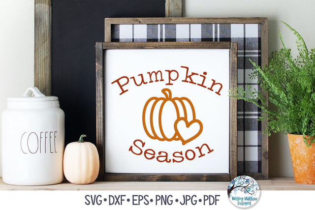 Pumpkin Season SVG SVG Wispy Willow Designs 