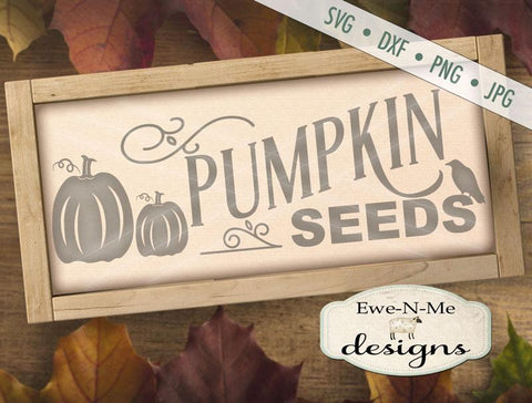 Pumpkin Seeds - Cutting File SVG Ewe-N-Me Designs 