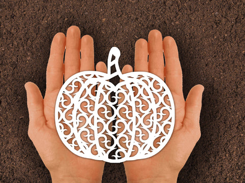Pumpkin Set Paper cut SVG Johan Ru designs 