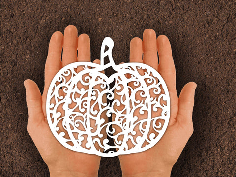 Pumpkin Set Paper cut SVG Johan Ru designs 