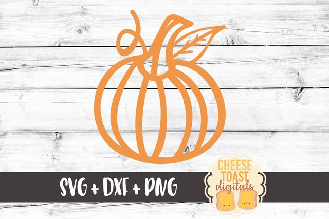 Pumpkin Silhouette SVG Cheese Toast Digitals 