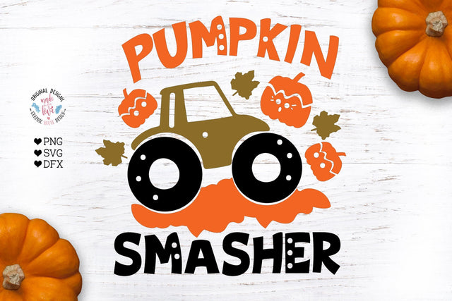 Pumpkin Smasher - Fall Kids svg SVG Graphic House Design 