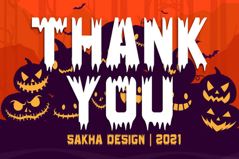 Pumpkin Smile Font Sakha Design Studio 