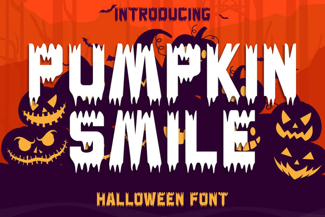 Pumpkin Smile Font Sakha Design Studio 