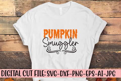 Pumpkin Smuggler SVG Cut File SVG Syaman 