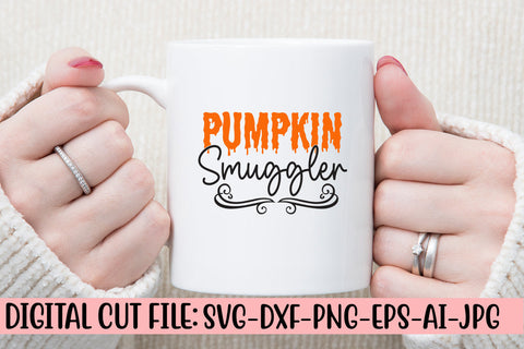 Pumpkin Smuggler SVG Cut File SVG Syaman 