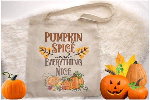 Pumpkin Spice and Everything Nice Sublimation Sublimation Jagonath Roy 