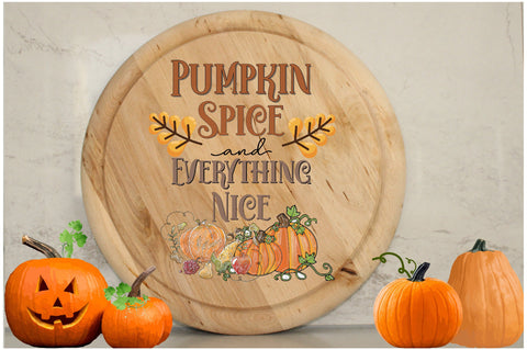Pumpkin Spice and Everything Nice Sublimation Sublimation Jagonath Roy 