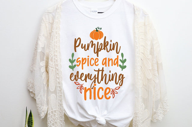 Pumpkin spice and everything nice SVG md faruk hossain 