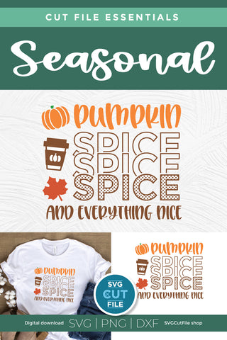 Pumpkin spice and everything nice svg SVG SVG Cut File 