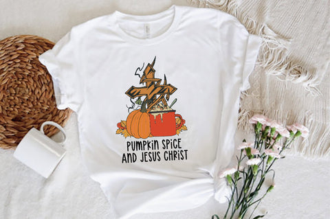 Pumpkin Spice and Jesus Christ Sublimation Sublimation Jagonath Roy 