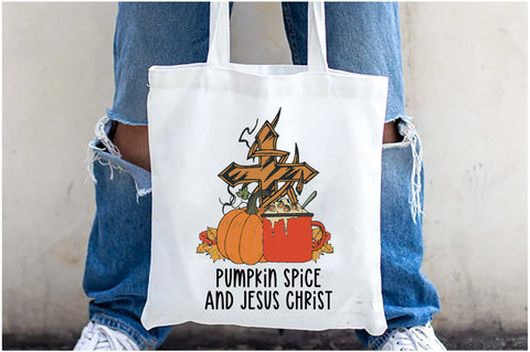 Pumpkin Spice and Jesus Christ Sublimation Sublimation Jagonath Roy 