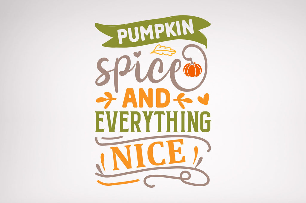 pumpkin spice and svg - So Fontsy