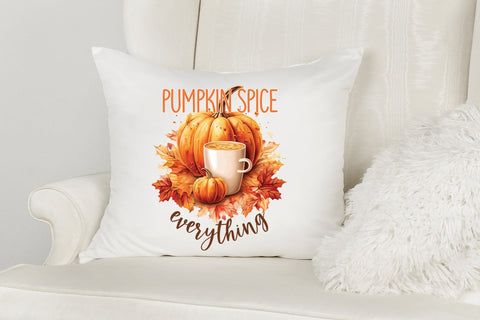 Pumpkin Spice Everything, Fall Sublimation PNG Sublimation CraftLabSVG 