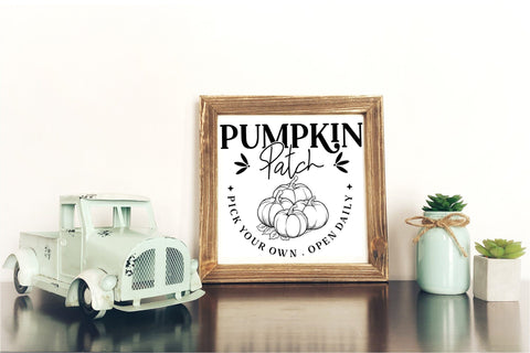Pumpkin Spice & Everything Nice, Fall Farmhouse Sign SVG SVG CraftLabSVG 