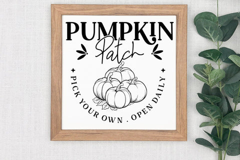 Pumpkin Spice & Everything Nice, Fall Farmhouse Sign SVG SVG CraftLabSVG 
