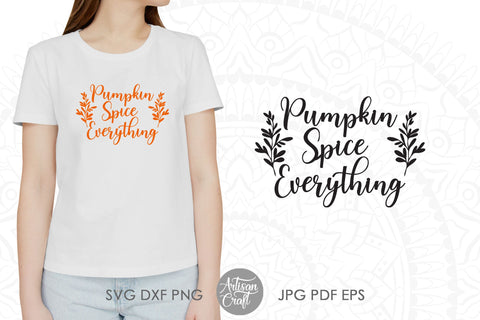 Pumpkin spice everything SVG and PNG bundle SVG Artisan Craft SVG 