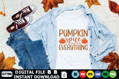 Pumpkin Spice Everything SVG Shahin alam 