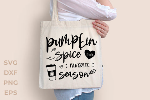 Pumpkin spice is my favorite season SVG KMarinaDesign 
