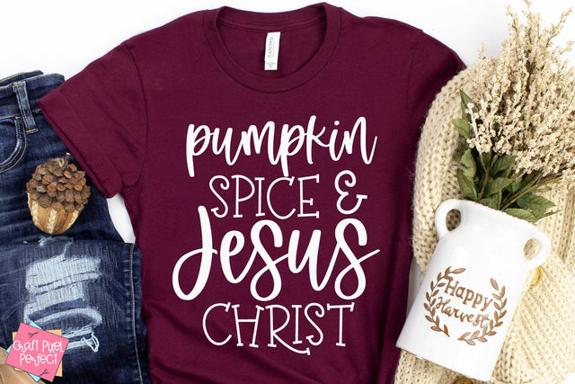 Pumpkin Spice Jesus Christ, Pumpkin Spice Quote, Fall Svg SVG Craft Pixel Perfect 