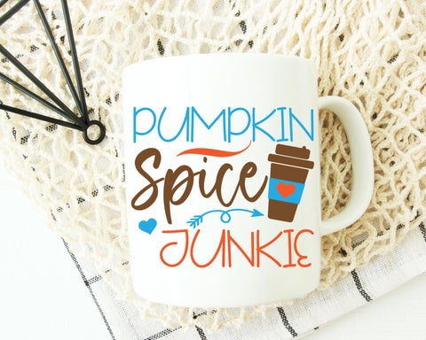 Pumpkin Spice Junkie - Pumpkin Spice SVG SVG She Shed Craft Store 