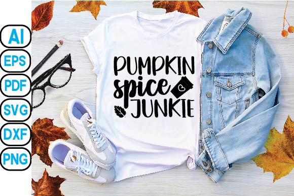 Pumpkin Spice Junkie SVG Craftlabsvg24 