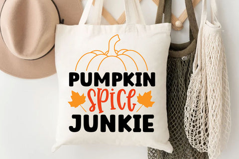 Pumpkin spice junkie SVG SVG Regulrcrative 