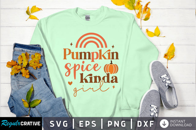 Pumpkin spice kinda SVG Design SVG Regulrcrative 