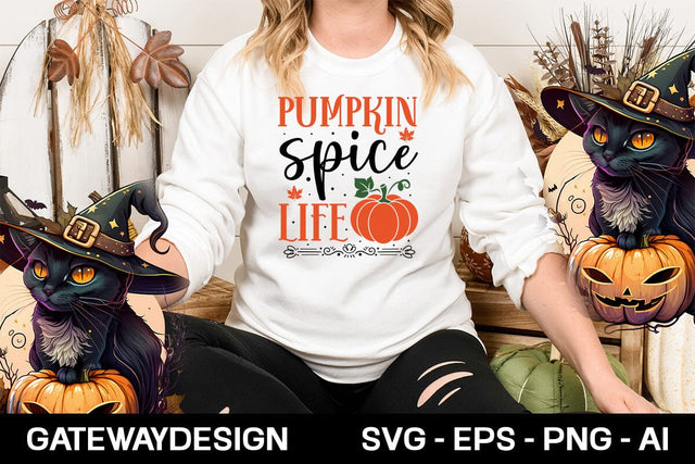 Pumpkin Spice Life svg design SVG designmaster24 