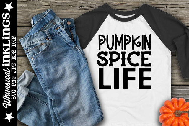 Pumpkin Spice Life SVG SVG Whimsical Inklings 