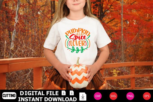 Pumpkin Spice Lover SVG Shahin alam 